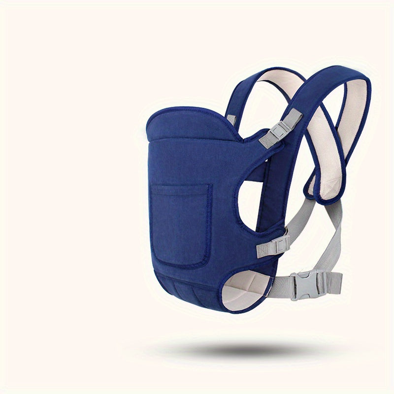 Baby Carrier with Shoulder and Front/Rear Straps for Secure and Comfortable Use
