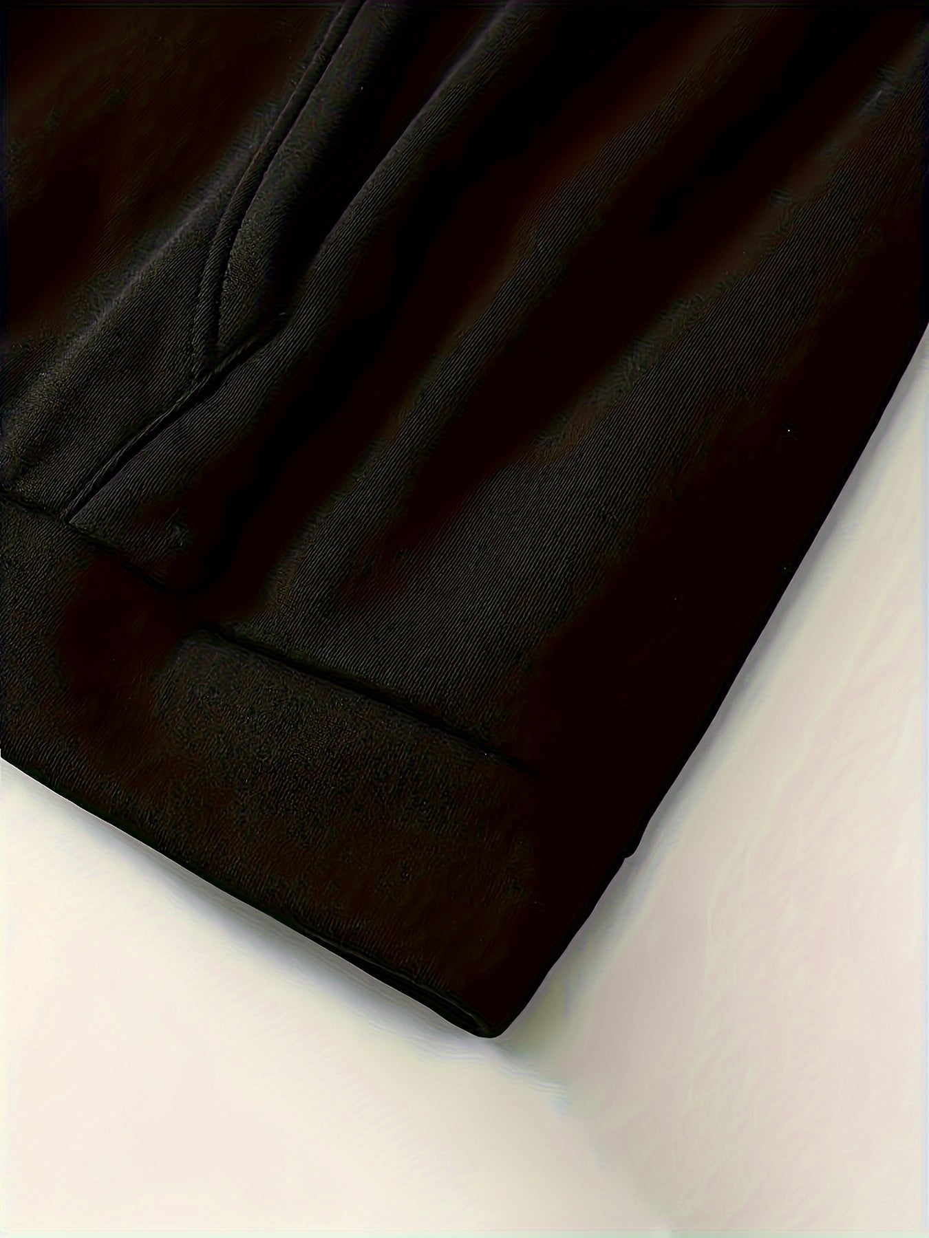 Erkaklar uchun plussiz rangli blokli kapüşonli kurtka - zamonaviy va qulay polyester fermuarlı, cho'ntakli, tasodifiy kapüşonli sviter, mashinada yuvish mumkin.