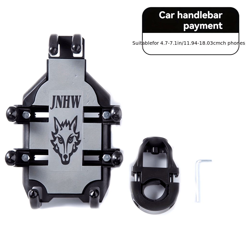 Motorcycle Phone Holder Shockproof Bicycle Mount Rotatable Vehicle Phone Carrier