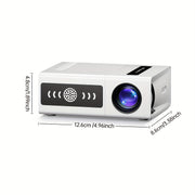 Домашний кинотеатр Проектор Поддержка 1080P Компактный Портативный Смартфон USB AV SD