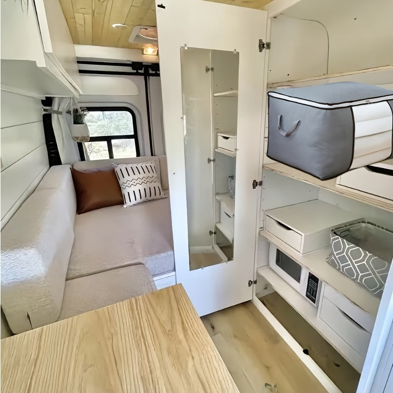 Bolsa de almacenamiento plegable de gran capacidad para quilts, ropa, RV, no tejida