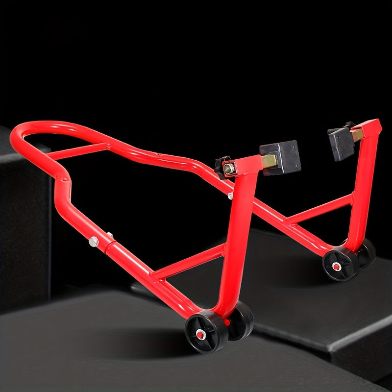 Universal Motorcycle Wheel Lift Stands Set for Sport Bikes and Paddock Stands