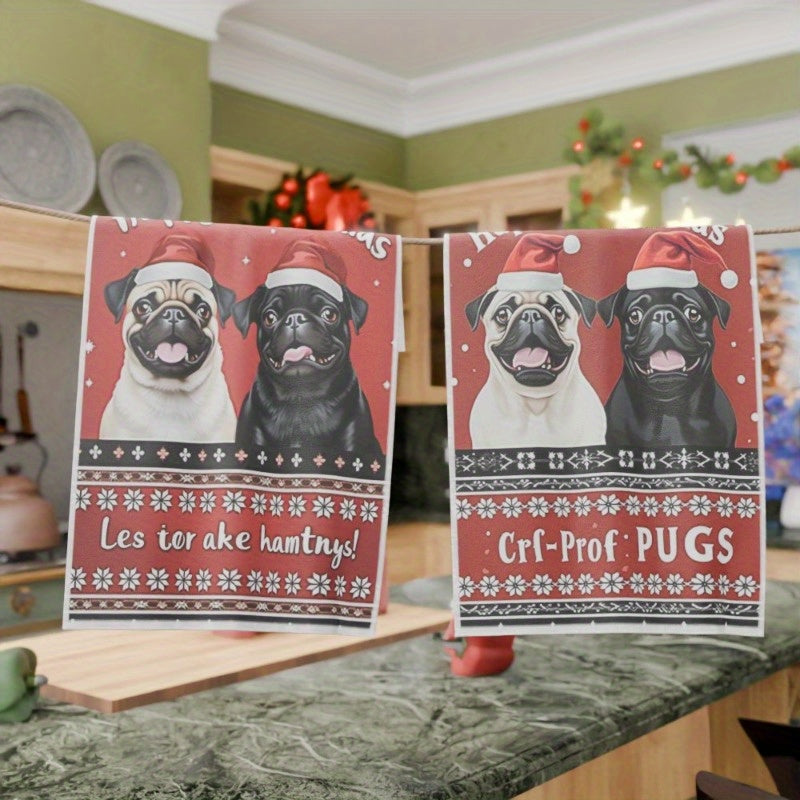 2 Pieces Christmas Winter Gift Decorations 18x66.04cm Holiday Party Supplies