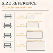 Soft Velvet Mattress Cover for Winter Warmth Twin Size