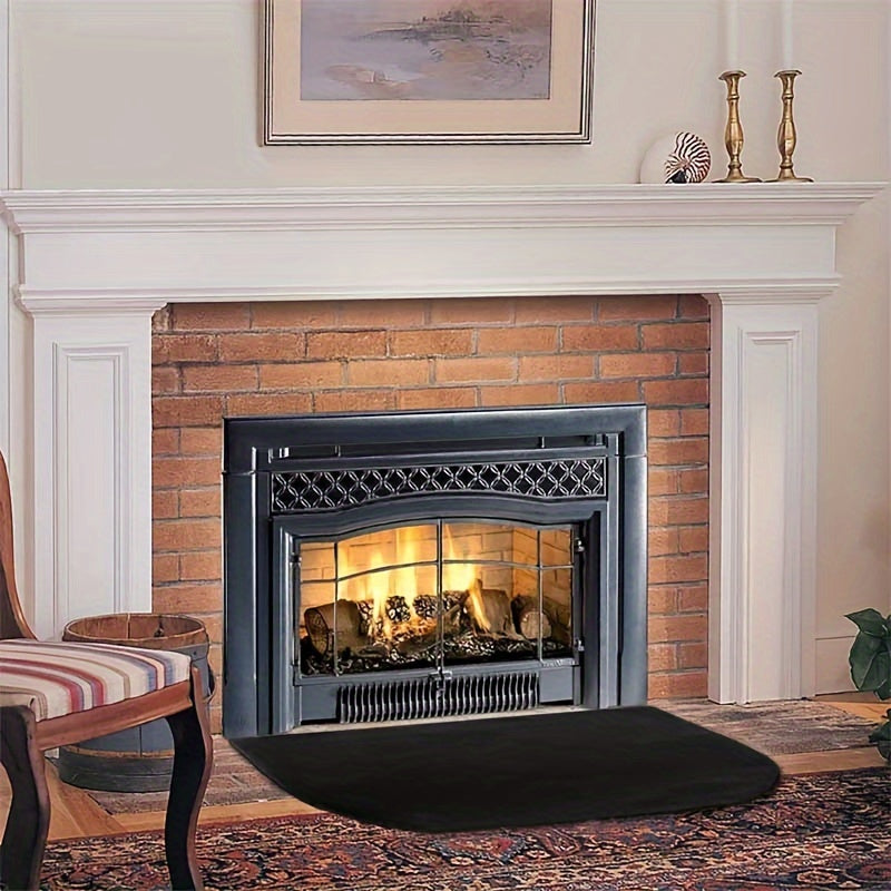Silicone Flame Retardant Mat for Fireplace Protection Heat Insulation Blanket