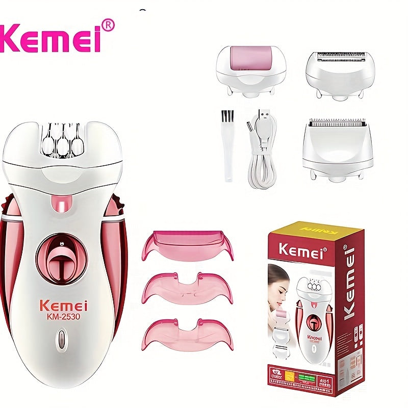 4-в-1 женский бритвенный триммер для бикини, удаления волос на лице