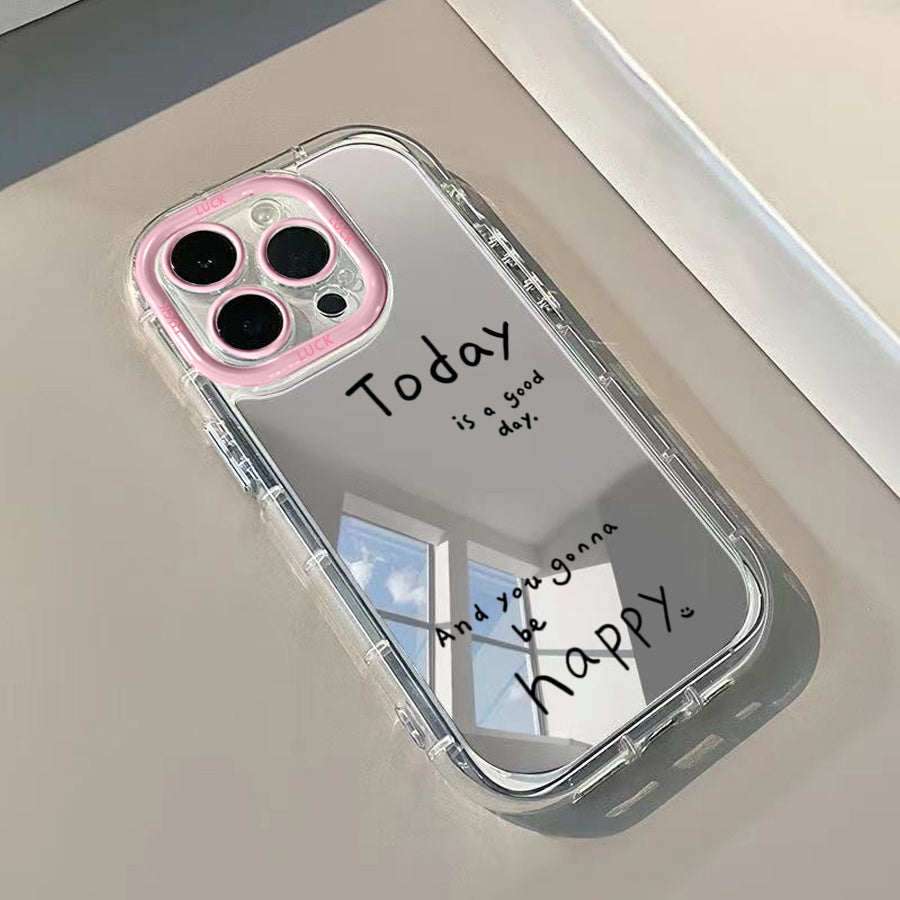 Mirror Finish TPU Phone Case Compatible with iPhone 7 8 11 12 13 14 15 16 X XR Xs Plus Max