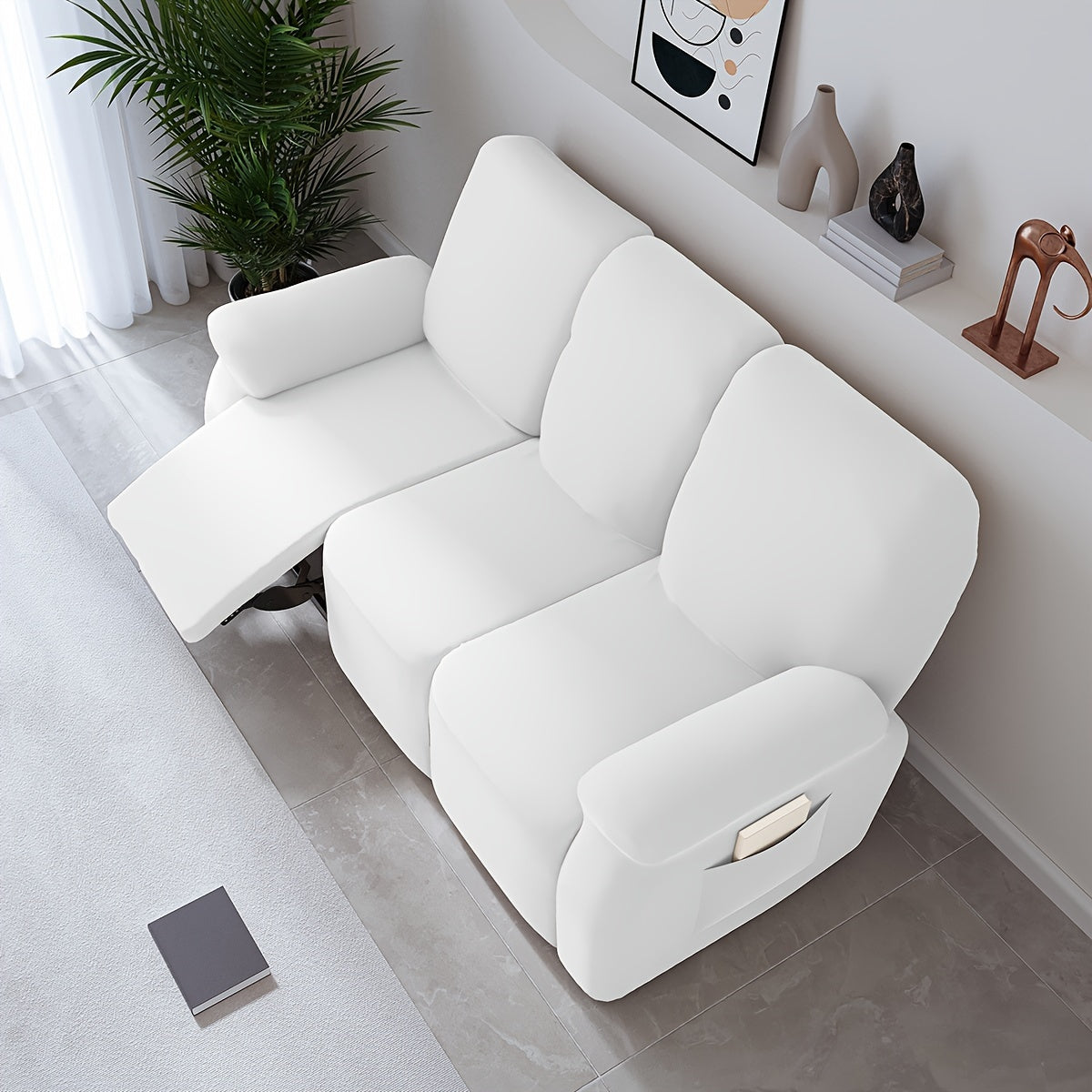 Waterproof Outdoor Sofa Cushion Cover Made from Milk Fiber Fabric