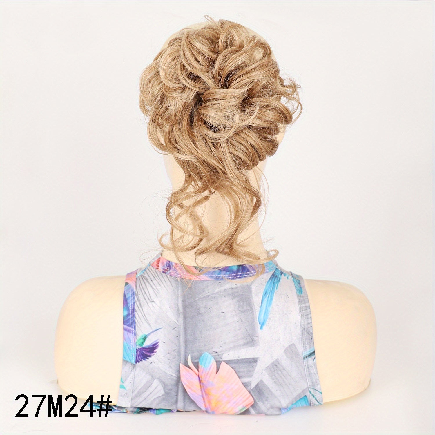 Women's Wavy Curly Synthetic Hairpiece Scrunchies for Tousled Updo