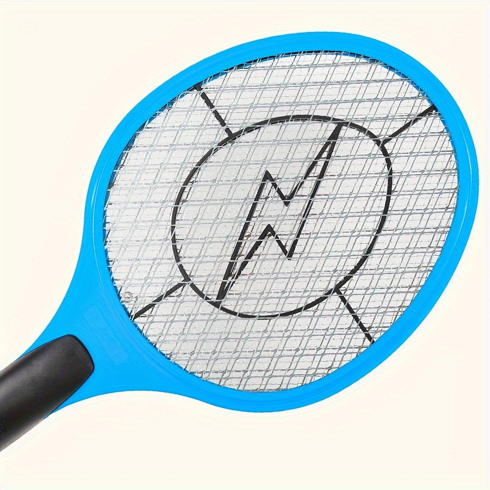 Electric Fly Swatter 3000V Battery-Operated Mosquito & Bug Zapper Portable Racket