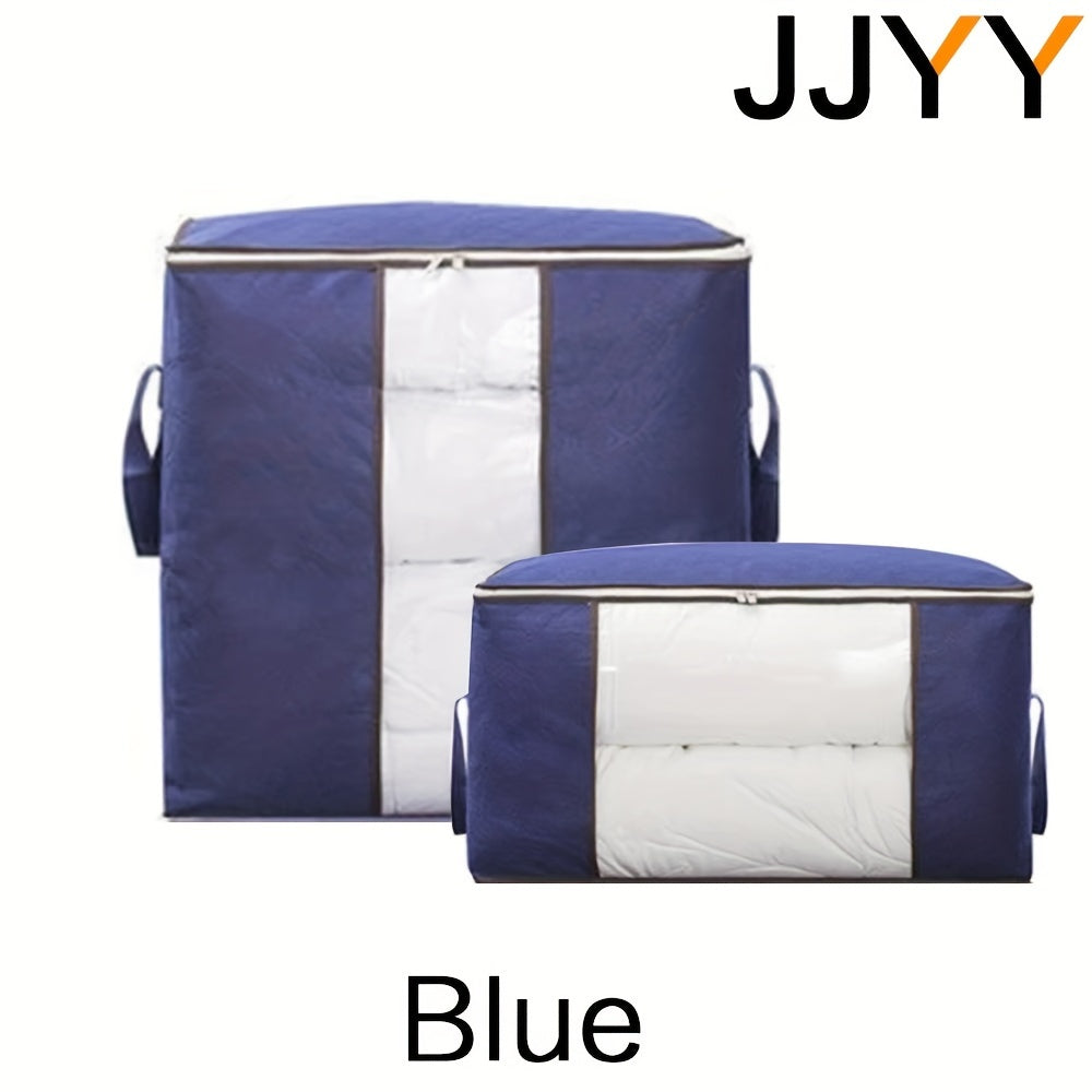 Caja de almacenamiento de gran capacidad de fibra no tejida para ropa, ropa de cama, toallas, plegable, duradera