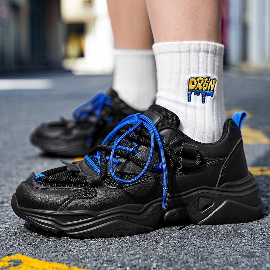 Women's Lightweight Mesh Running Sneakers with Thick Soles