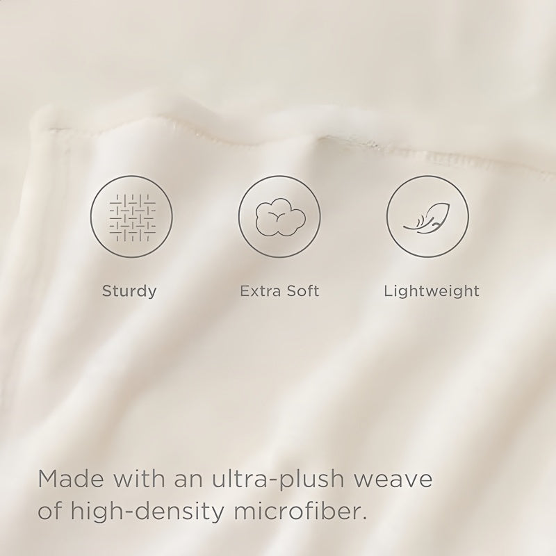 Flannel Throw Blanket Black Gray Pattern Cozy Bed Couch Gift Easy to Clean