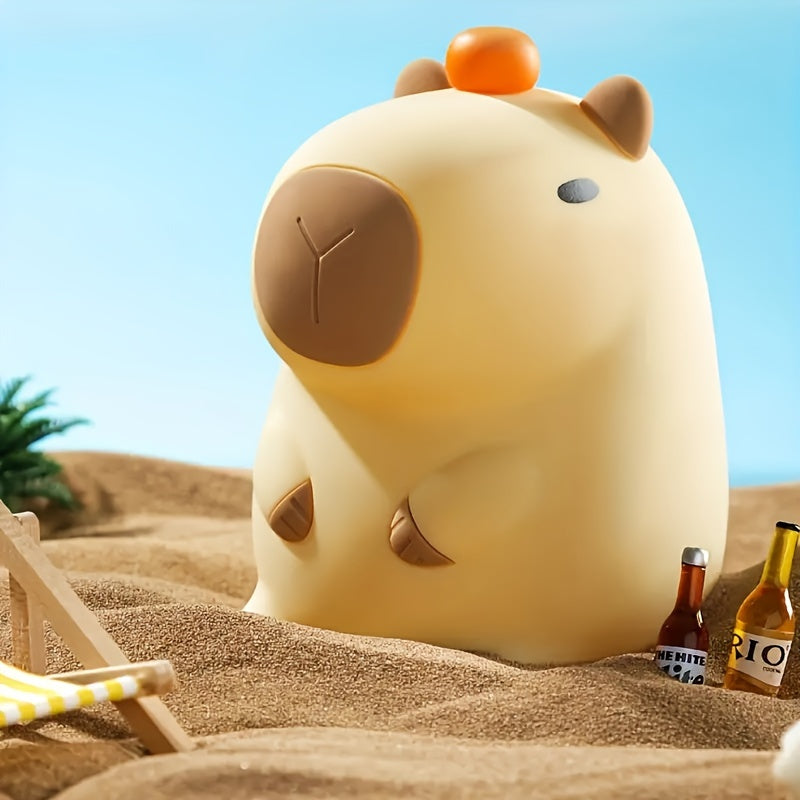 Silicone Night Light Rechargeable Dimmable Eye-Safe with Timer for Kids and Bedroom