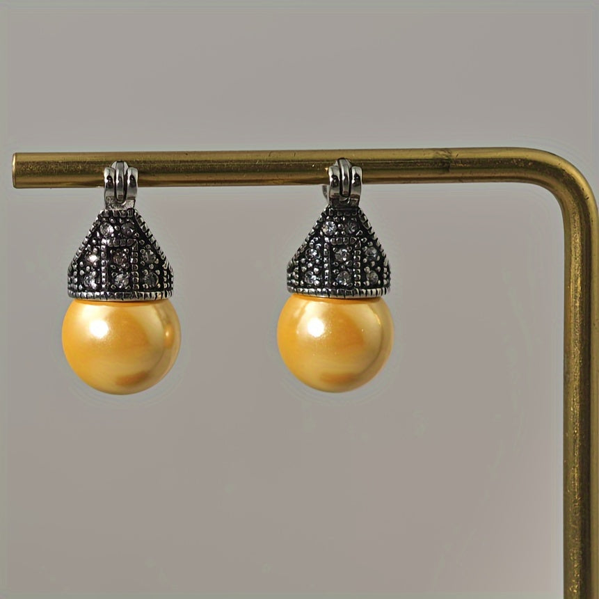 Bohemiya tushirish sirg‘alar, zanglamaydigan po‘lat, rhinestones, sun’iy marjonlar, kundalik zamonaviylik