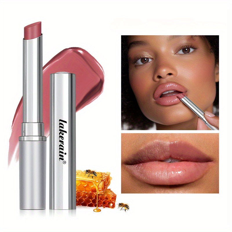 Bálsamo labial rosa con vitamina E para nutrir e hidratar todo tipo de piel