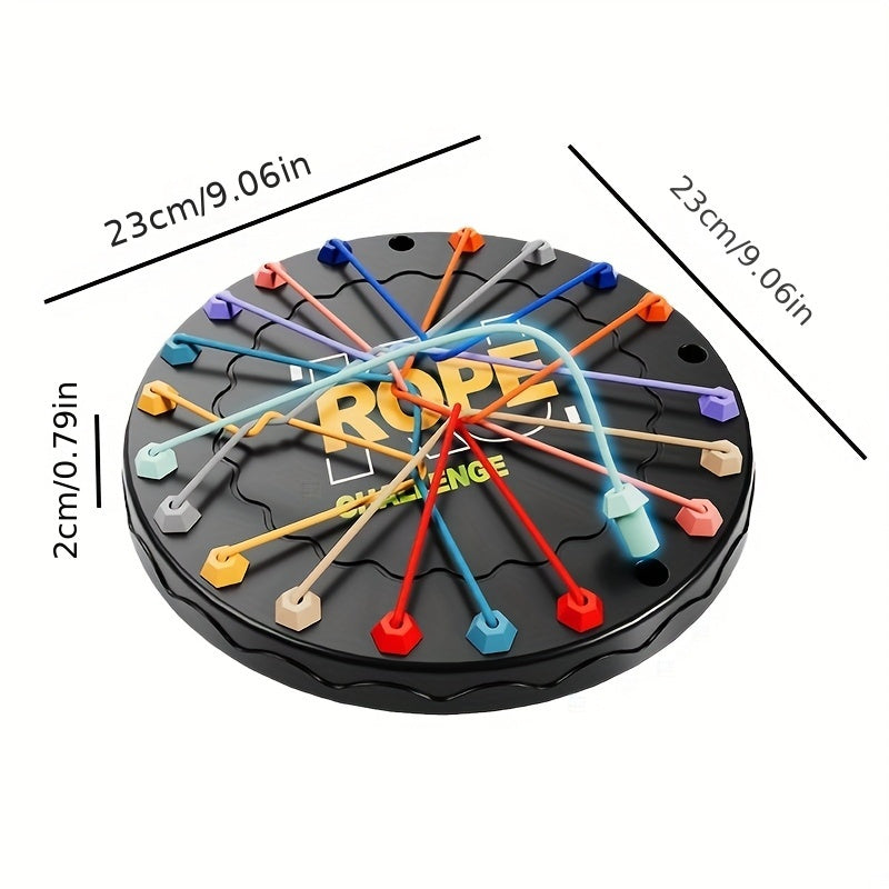 Children's Educational Rope Untangling Toy for Logical Thinking and Concentration Age 3+
