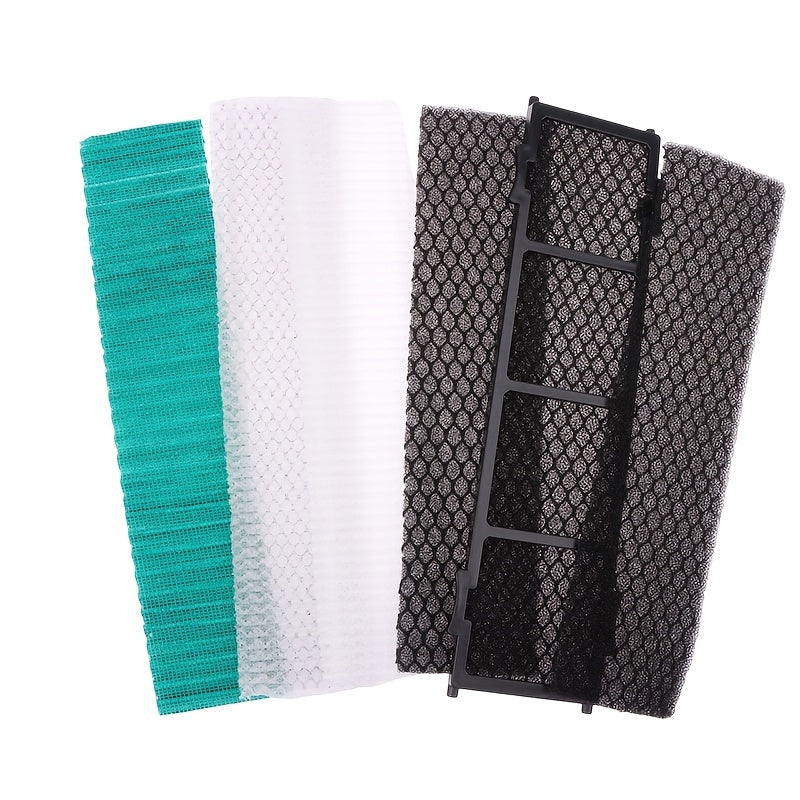 Aseptic Air Conditioner Filter with Easy-Install Holder, Allergy Safe, High Efficiency, 1 or 2 Pieces