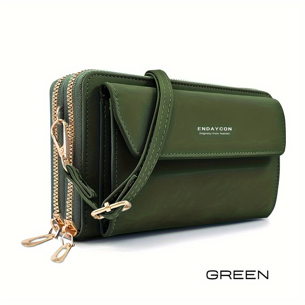 Women's Crossbody Bag with Large Capacity Adjustable Strap Card Holder Phone Pouch Lightweight