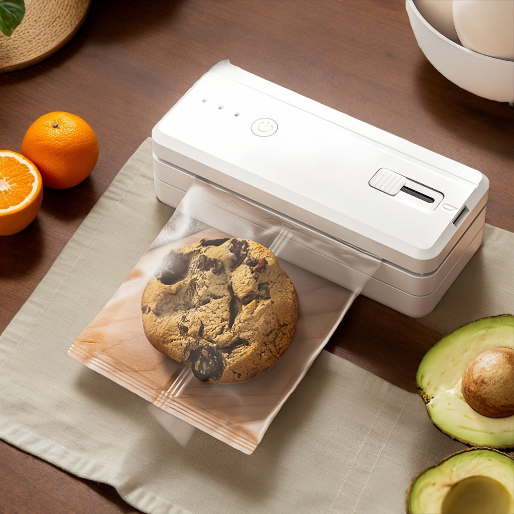 1300mAh batareyali mini yopish, qayta to'ldiriladigan, tez ovqat va sumka yopish uchun asbob