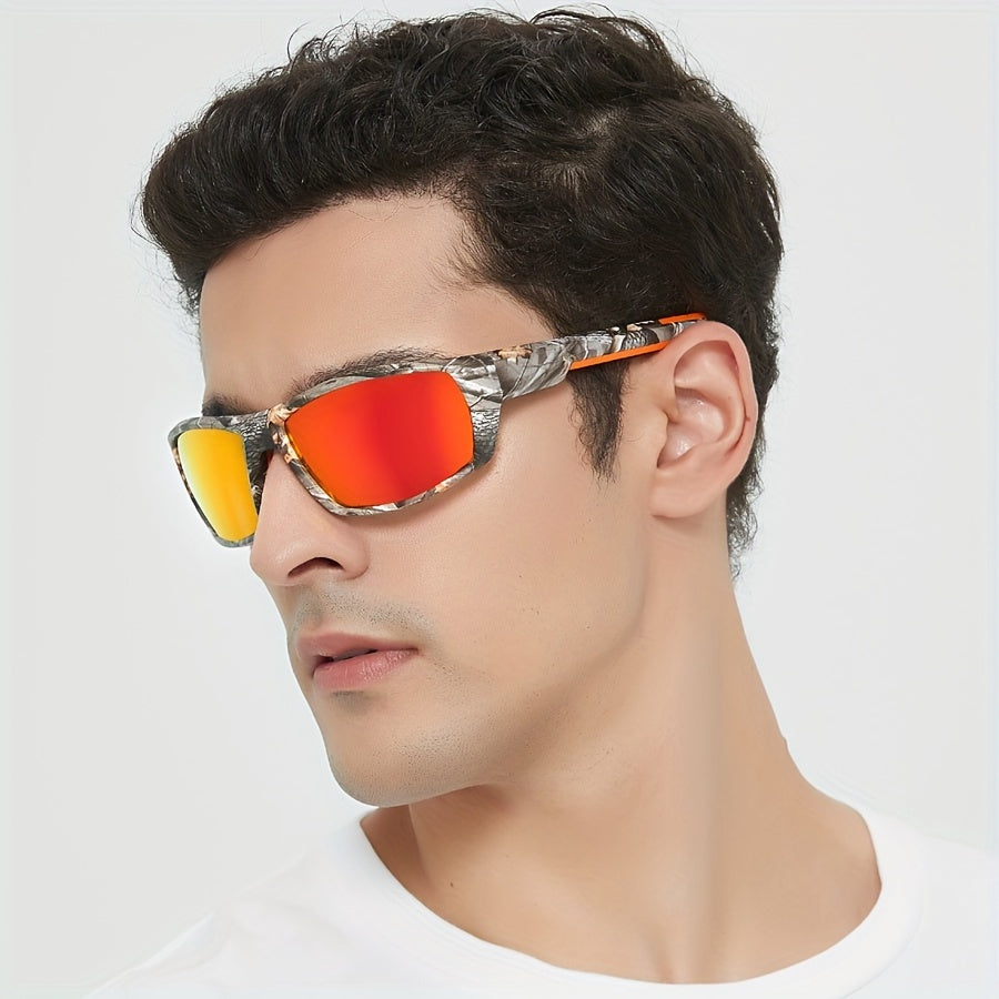 Unisex Outdoor Polarized Sunglasses for Fishing, Climbing, Running Full-Frame