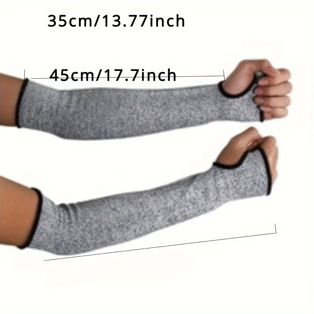 Unisex Protective Arm Sleeves Set for Cuts Scratches Bites Bruises