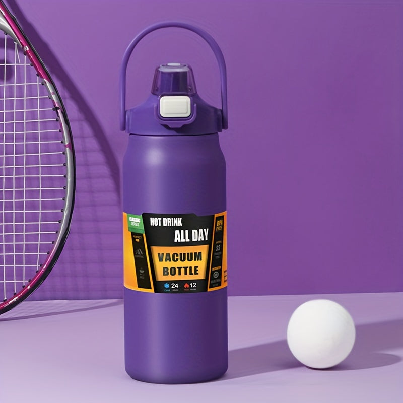 Insulated Travel Mug Stainless Steel Leakproof Large Capacity for Outdoor Sports