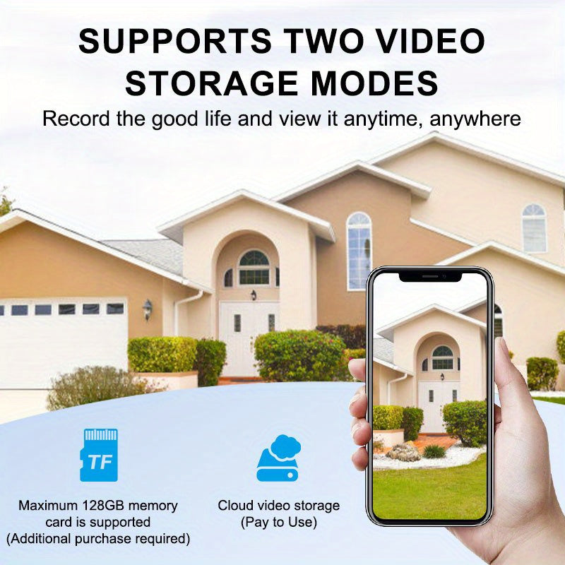 Wireless Outdoor Security Camera HD 1080p WiFi Night Vision Motion Detection