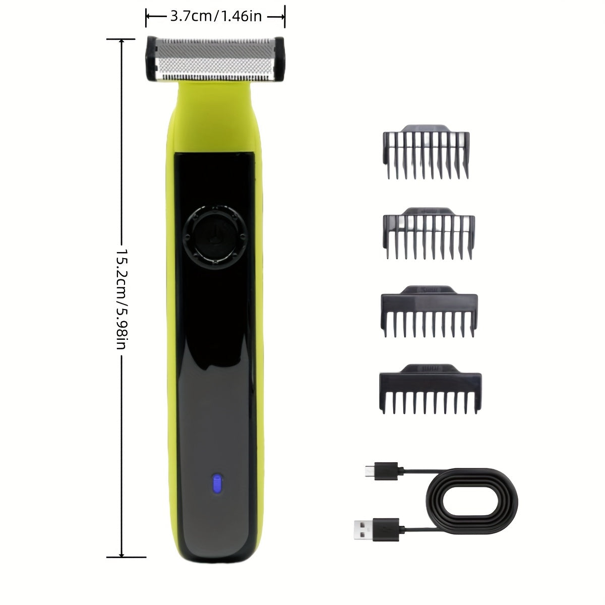 Мужская портативная перезаряжаемая электробритва для подарка