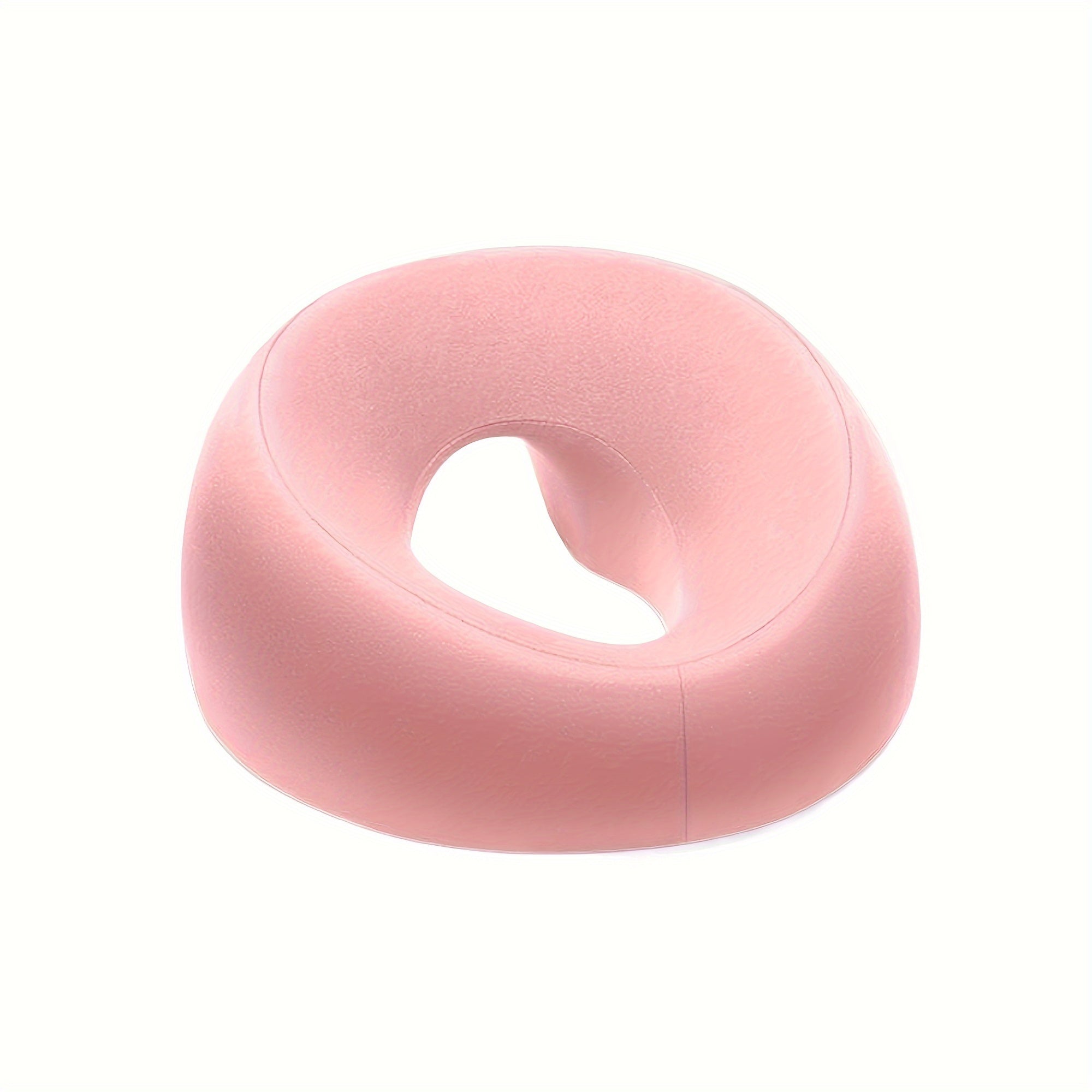 Facial Pillow Memory Foam U-Shaped for Spa and Beauty Salons Soft Polyester Cover