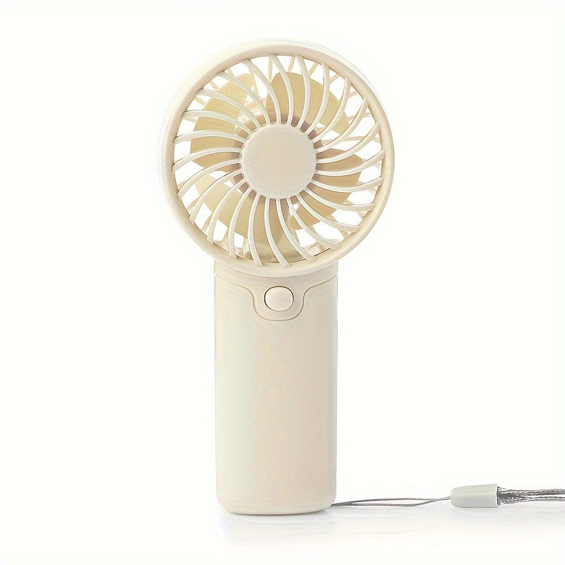Portable Handheld Fan Battery-Operated Lightweight for Office Travel Outdoor
