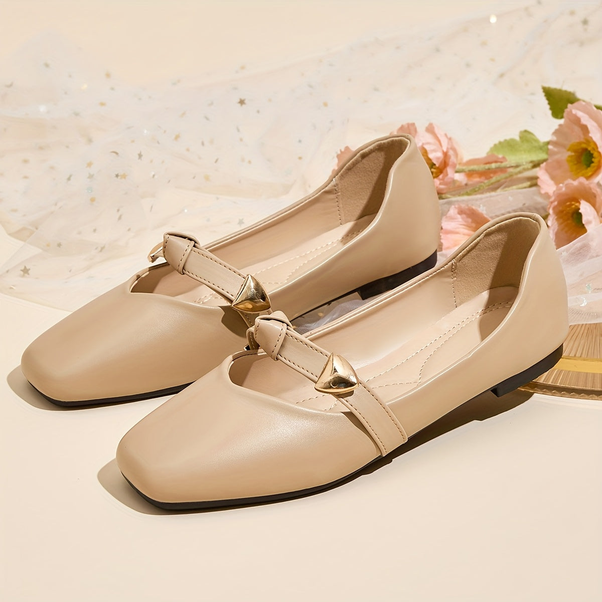 Women's Flat Shoes Casual Slip-On Loafers Comfort Wedges White Flats