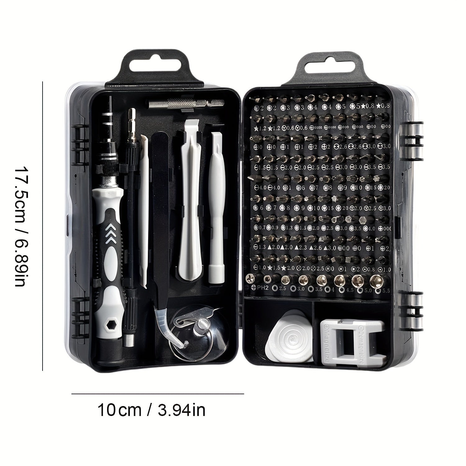 115-in-1 Precision Screwdriver Set Electronics Repair Tools Magnetic Small Electronics Watch Phone Laptop Repair Kit