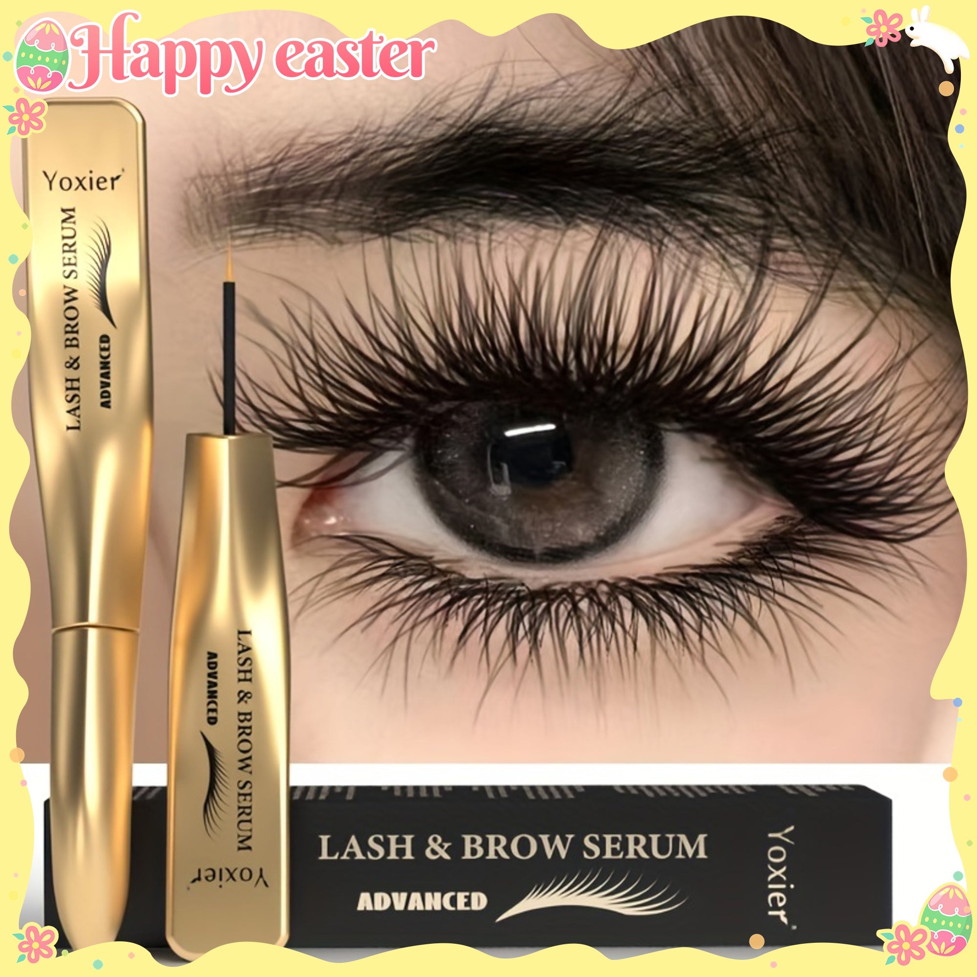 Women Lash and Brow Serum Moisturizing Natural Ingredients Fuller Longer Eyelash Eyebrow