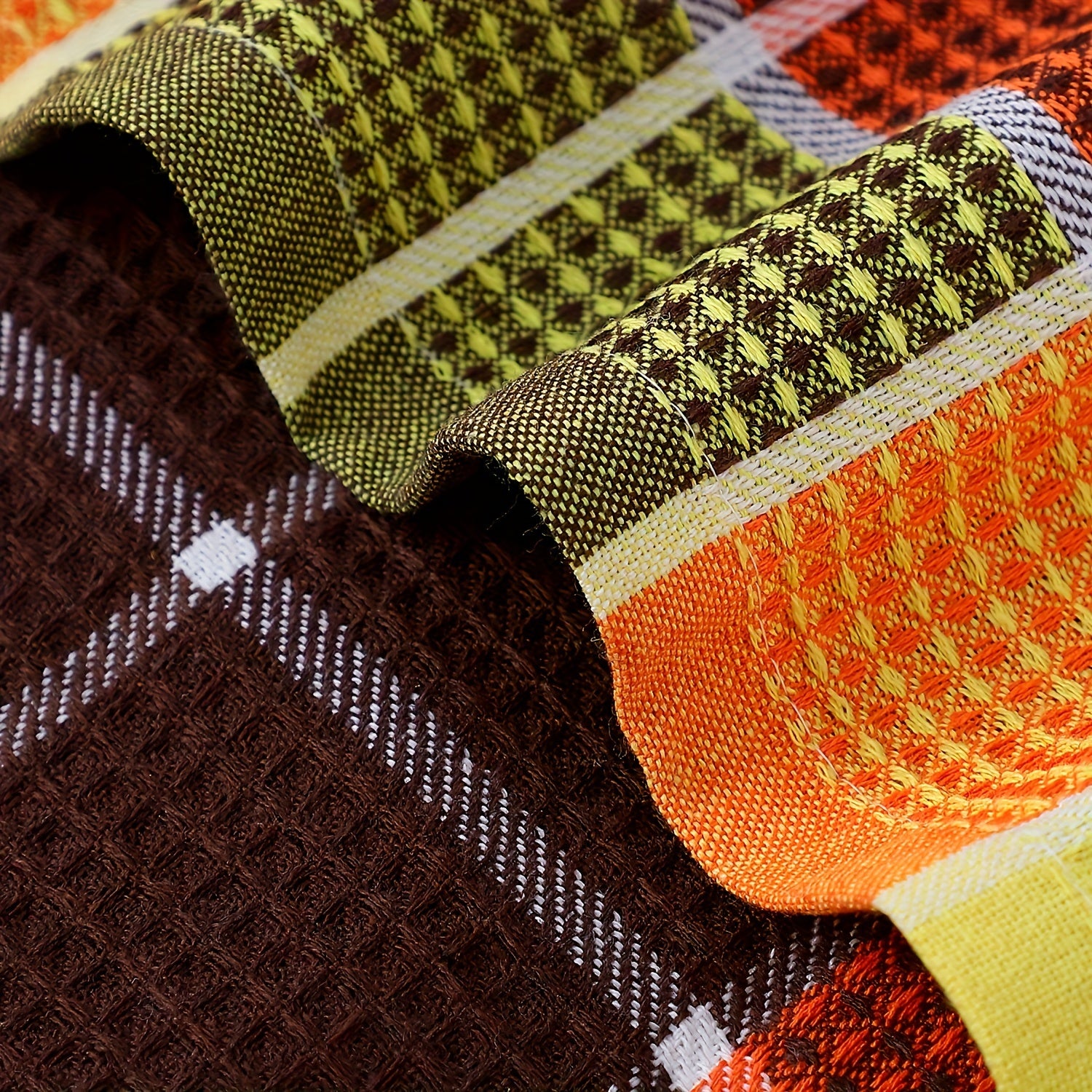 12/6/4/2 ta qo'shimcha katta vafli tozalash matolari, idish to'plari, tozalash padlari, choy matolari va idishlarni va uy jihozlarini yuvish va quritish uchun kundalik matolar.