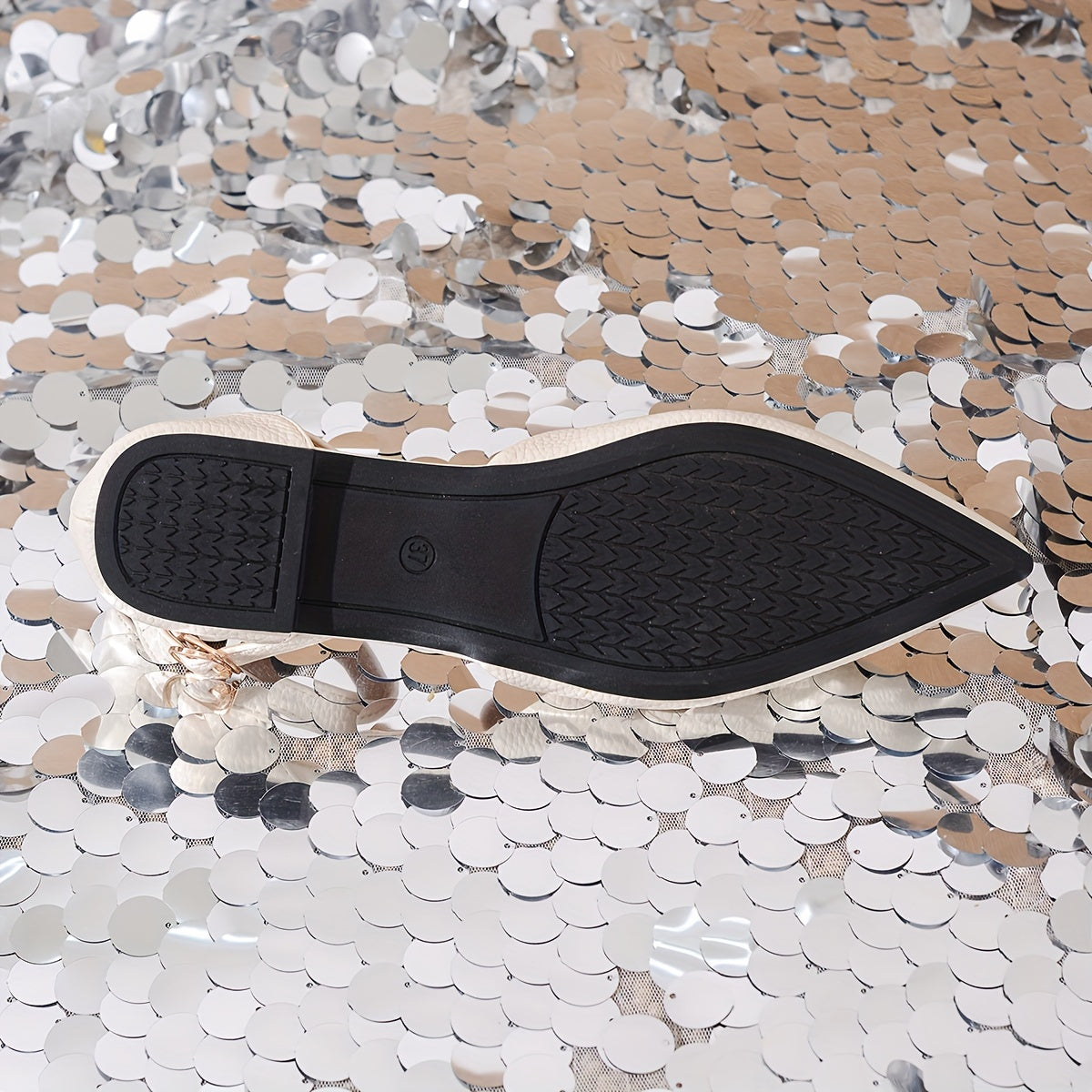 Women Flat Shoes Hollow Toe Slip-On Shoes for Autumn