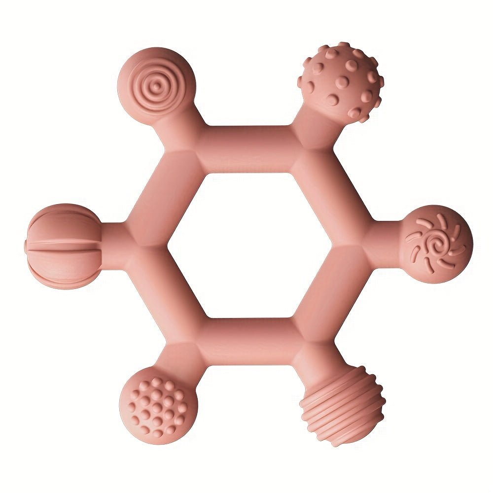 Children's Silicone Teething Toys for Babies 0-18 Months Dishwasher Safe Gift