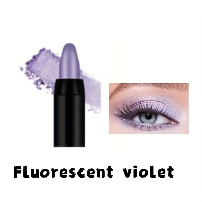 Waterproof Eyeshadow Pencil 16 Colors Matte and Shimmer Long-Lasting Rotatable