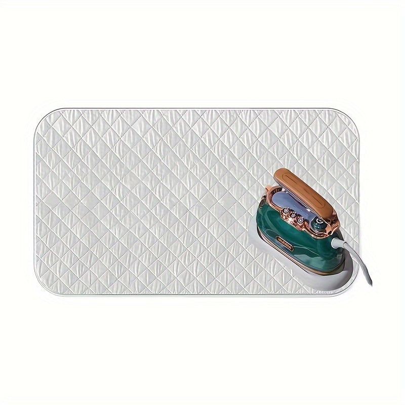 Magnetic Ironing Mat 83.82x45.72cm Waterproof Foldable Non-Slip Quilted PET
