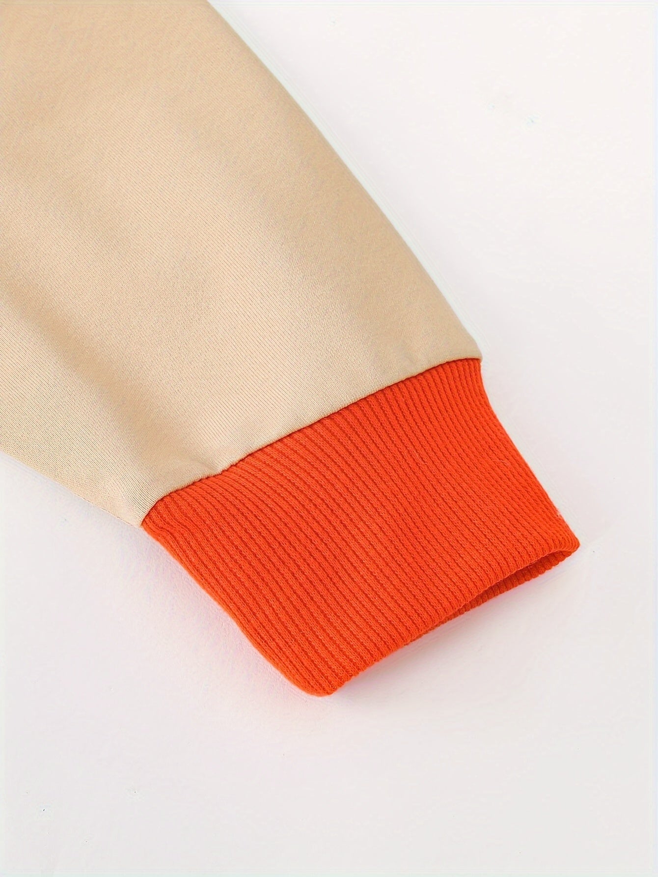 Boys Kids Hooded Baseball Jacket and Joggers Set Fall Winter Casual Street Style