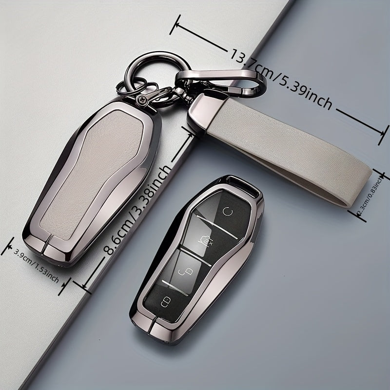 Car Key Fob Cover for EV SUV Durable Silicone Protector Compatible with 2025 Models