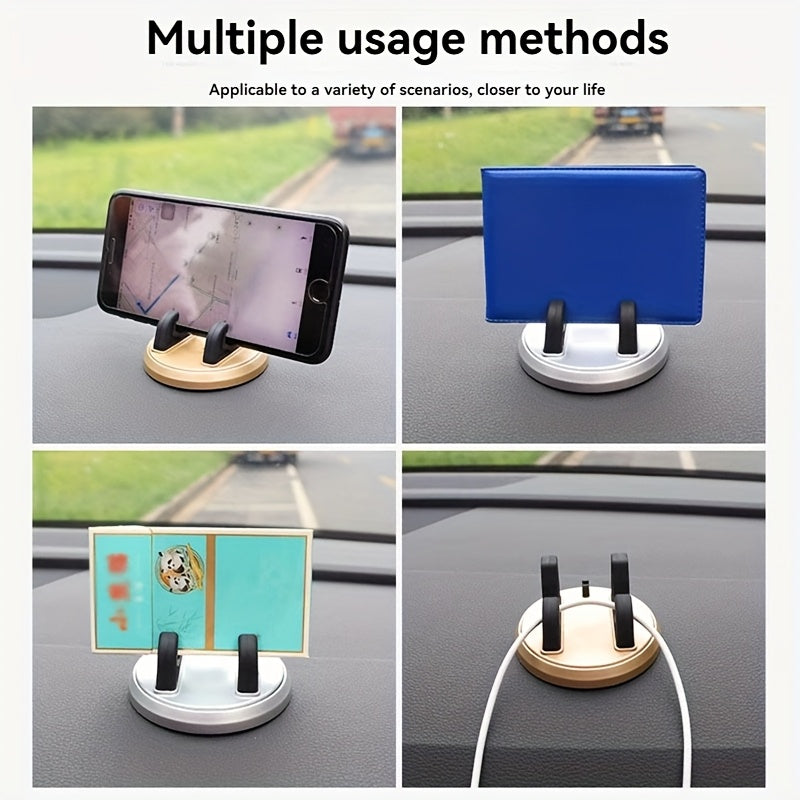 Soporte universal para coche con soporte giratorio para teléfonos en el tablero