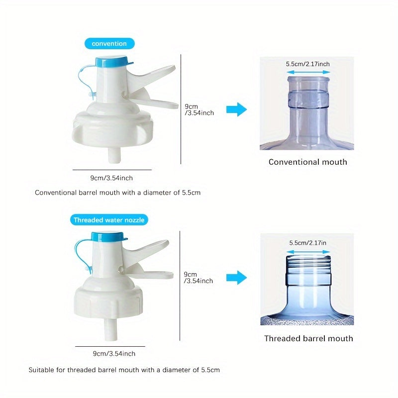 Small Food-Safe Plastic Water Dispenser Faucet Nozzle for Barrels