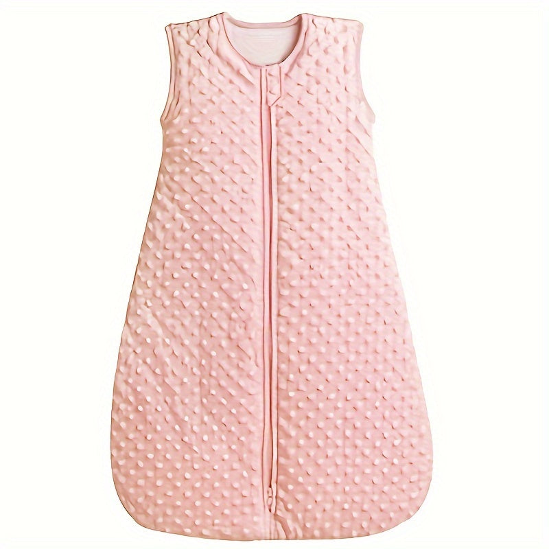 Baby Sleeping Bag for Newborns and Toddlers 2.5 TOG Minky Dot Cotton Sleep Sack