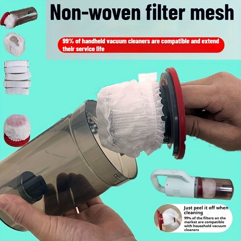 50 dona bitta ishlatiladigan, vertikal changyutgichlar uchun mo'ljallangan, bir martalik non-toʻqima mato changyutgich filtrlari