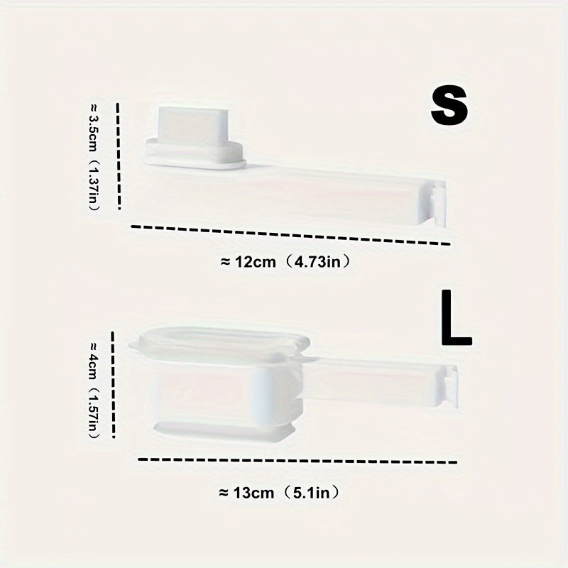 Namlikka chidamli yopish kliplari va quyish teshiklari bilan 4 ta oziq-ovqat saqlash sumkasi to'plami, havo o'tkazmaydigan oziq-ovqat tashkilotchilari sumkalar