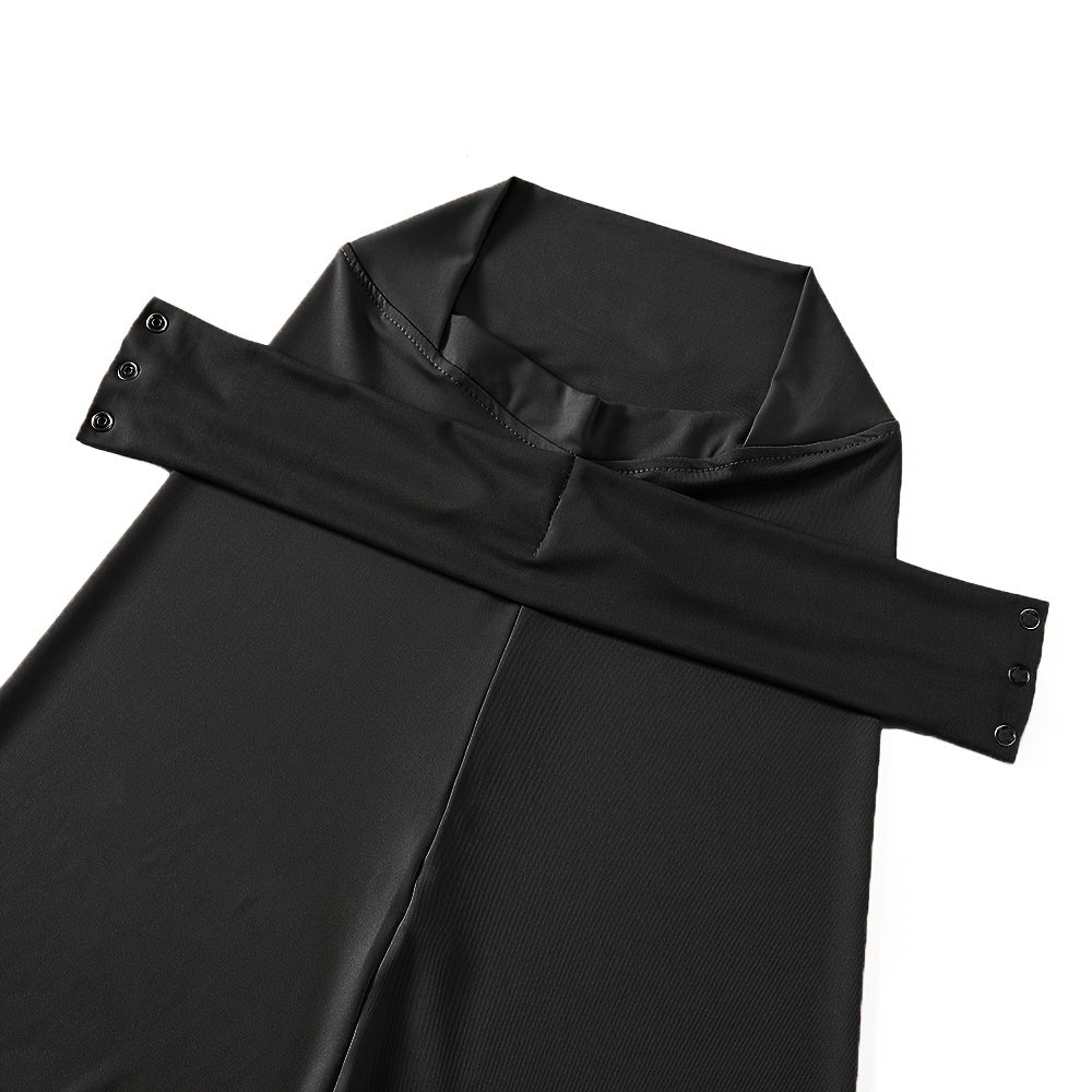 Modest Hijabs Elastic Full Coverage Shawl Headscarf Ramadan Muslim Ladies Neck Prayer Wrap