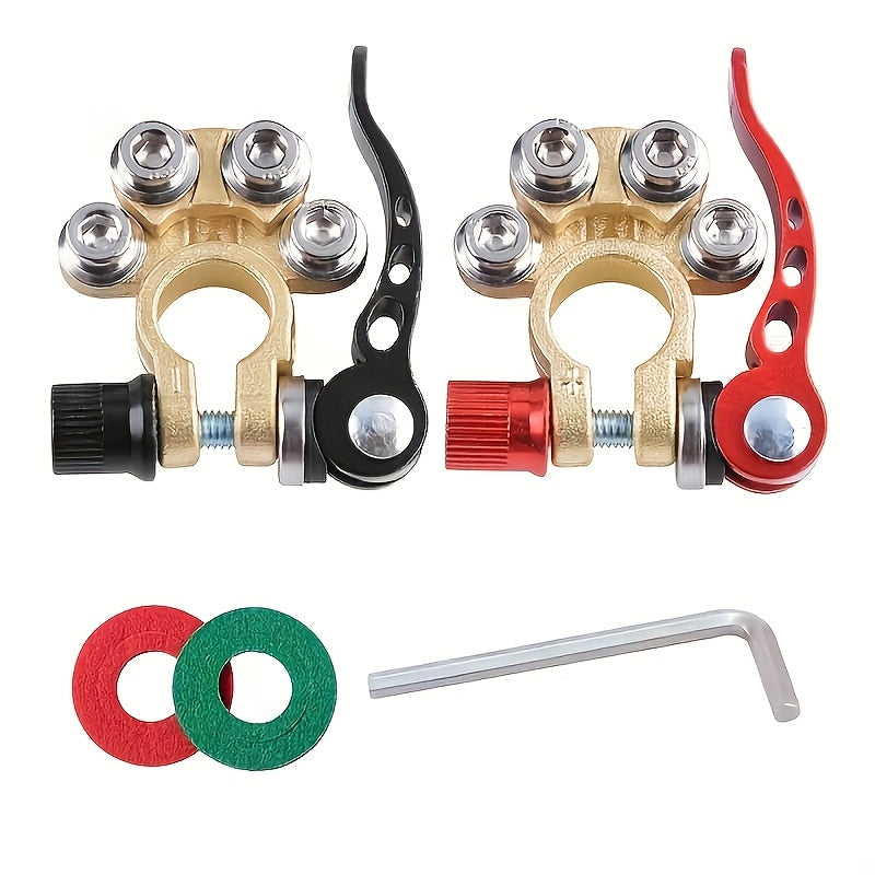 Alüminiy alloy avtomobil batareyasi terminali tez uzatish kabelli ulashuvchilar avtomobil, yuk mashinasiga