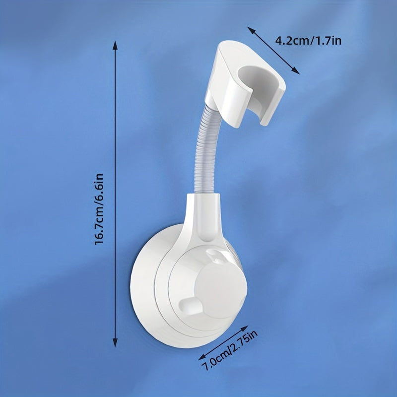 Moslashuvchan devorga o'rnatiladigan dush boshligi tutgichi, teshiksiz dizayn, hammom aksessuari