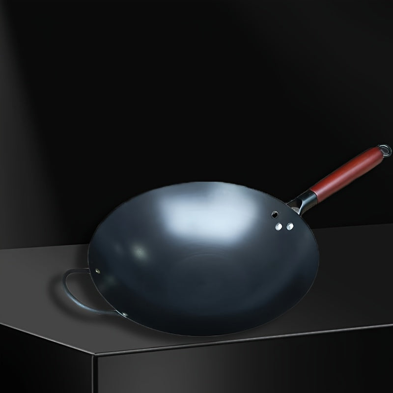 Cast Iron Skillet Non-Stick Fry Pan with Rust-Resistant Nitriding Bottom 10 Inch for Home Cooking